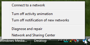 Quickly Open Network Connections List in Windows 7 or Vista